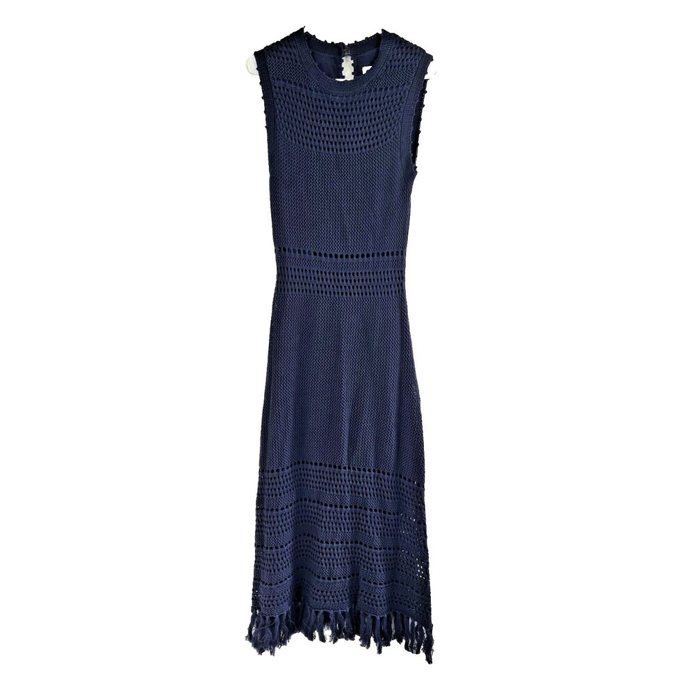 Torn by Ronny Kobo Women's Size Medium Navy Blue Colette Dress NWT